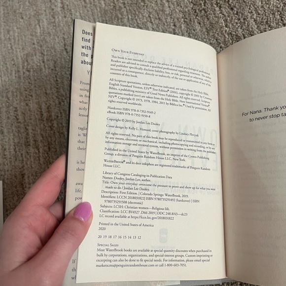 Own Your Everyday by Jordan Lee Dooley - Hardcover Book - Picture 5 of 5